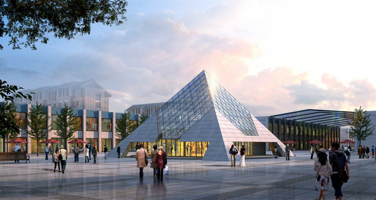 泊头金字塔网架